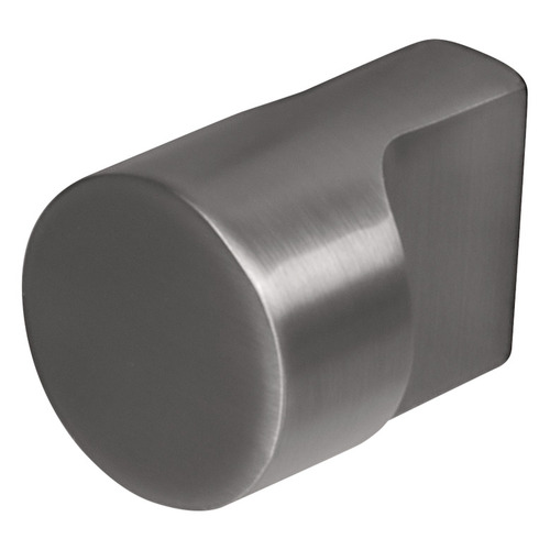 Knob, Exton Exton Collection, Satin/brushed nickel New silver colored, nickel plated, brushed