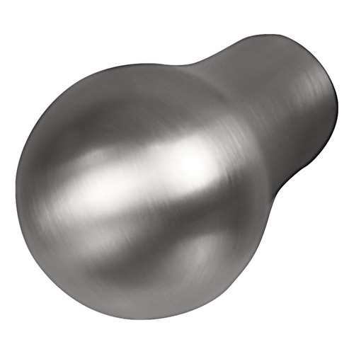 Knob, Zinc, Savoy Harmony Satin/brushed nickel New silver colored, nickel plated, brushed