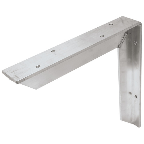 Countertop Support Bracket, Aluminum Mill finish, 18 x 24" (L x H, 450 lbs per bracket blank