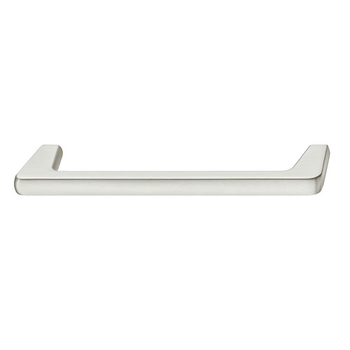 Furniture handle, Zinc 160 178 x 32 mm H2330 Collection, satin/brushed nickel, 160 mm CTC nickel plated, brushed