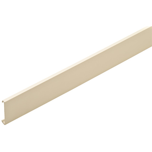 Wall Rail Cover Strip, for Wall Rail, 290.11.901/907 93" Beige/Almond, 93" length - pack of 25