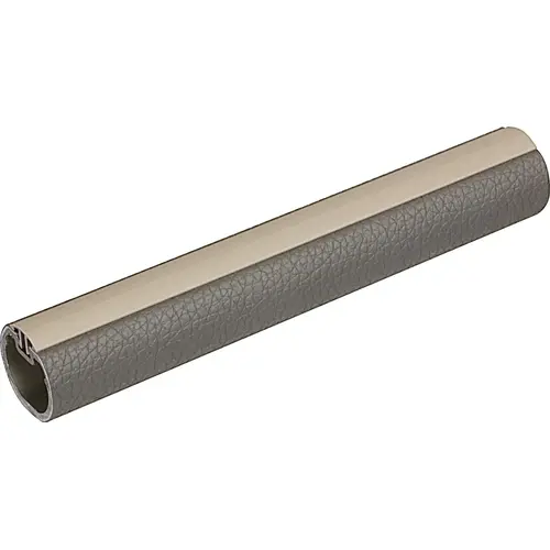 Wardrobe Tube, TAG Synergy Elite, Vegan Leather 72" With protective insert, pewter/sandstone, 72" pewter coloured