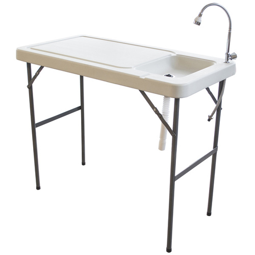 BUFFALO FISHTABLE Sportsman Series Folding Fish Table With Faucet