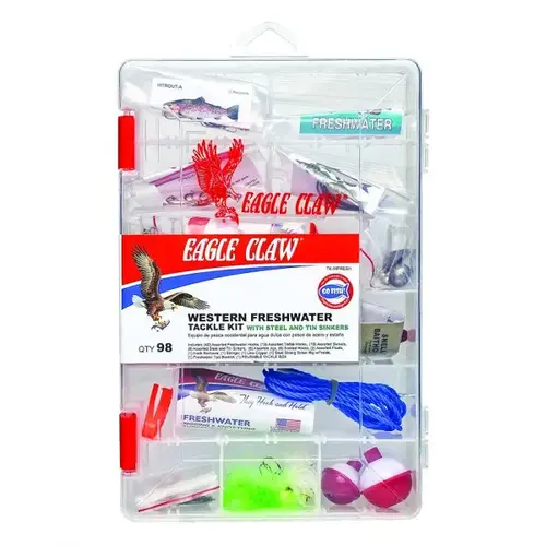 Eagle Claw Fishing Tackle TK-WFRESH Western Fresh Water Tackle Kit