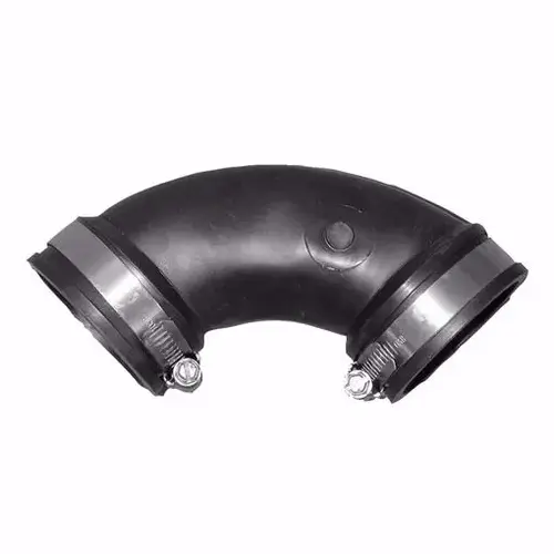 JONES STEPHENS CORPORATION E10400 Flexible Rubber Elbow 90-Degree 4" x 4"