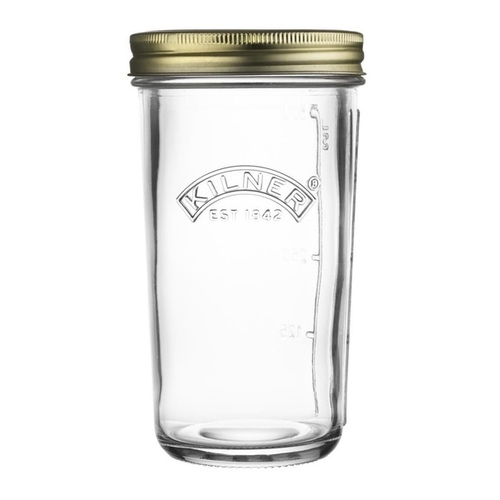 Glass Canning Jar Wide Mouth Round 17-oz