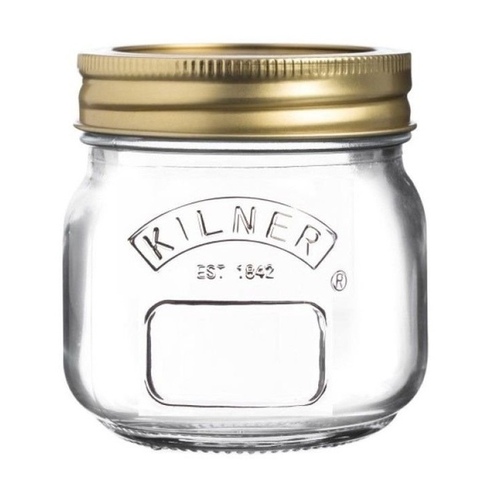 Glass Canning Jar Round 8.5-oz - pack of 12