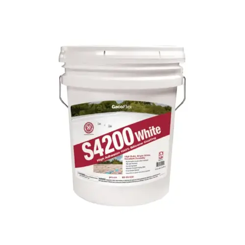 Gaco S4200 GacoFlex S42 - White 5-Gal