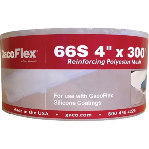 Gaco 35511859 Gaco Reinforcing Polyester Mesh - 4" x 300 ft