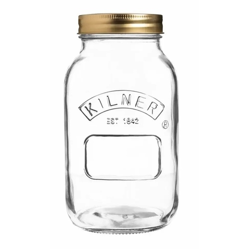 Glass Canning Jar Round 17-oz