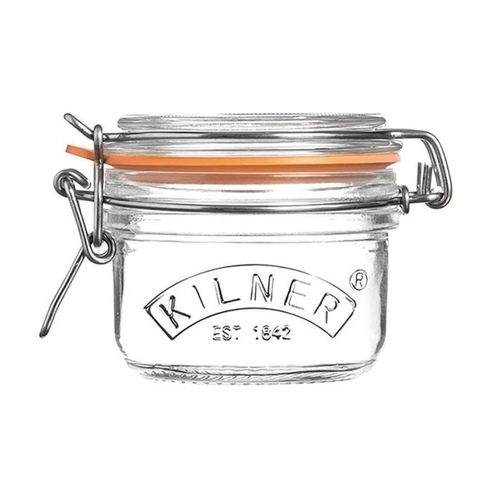 Clip Top Glass Canning Jar Round 4-oz - pack of 12