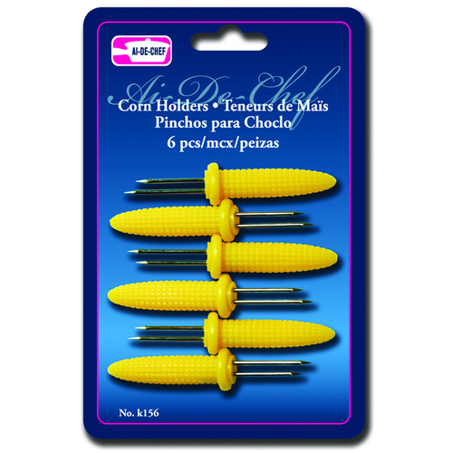 Ai-De-Chef Corn Holders - 6 pcs