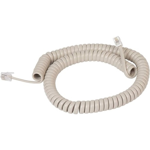 TUSA Products Inc 20-515IV-IVORY Modular Handset Cord (Coiled) 15ft - Ivory