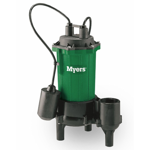 Myers CMV5A-11 Sewage Pump 0.5 HP