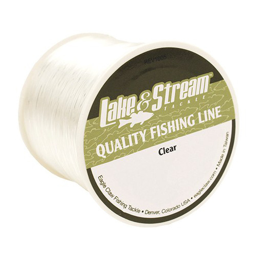 Eagle Claw Fishing Tackle 09011-010 Eagle Claw Clear Monofilament Line 10lbs - 500 Yards