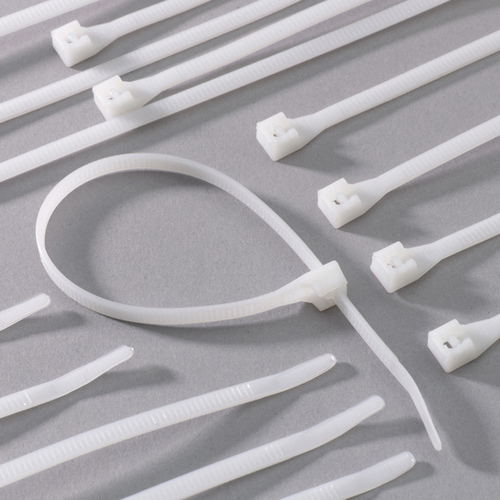 Cable Ties DoubleLock 14" - White pack of 100