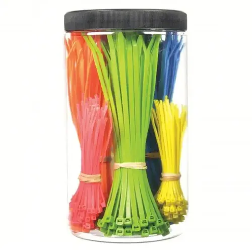 Sourcelink Agway Private Label 07016627 Cable Ties Assorted - 4"& 8" Assorted Colors