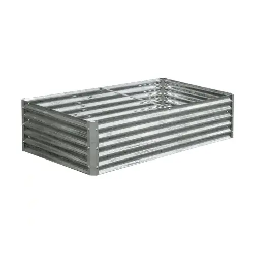 SL Raised Bed Garden - Galvanized 72x36x17