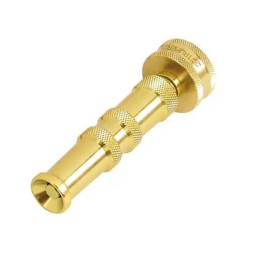 Truper 4" Brass Twist Nozzle