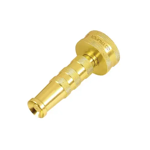 Truper 3" Brass Twist Nozzle