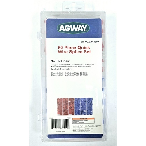 Sourcelink Agway Private Label 0701459 QUICK SPLICE KIT 50/PC