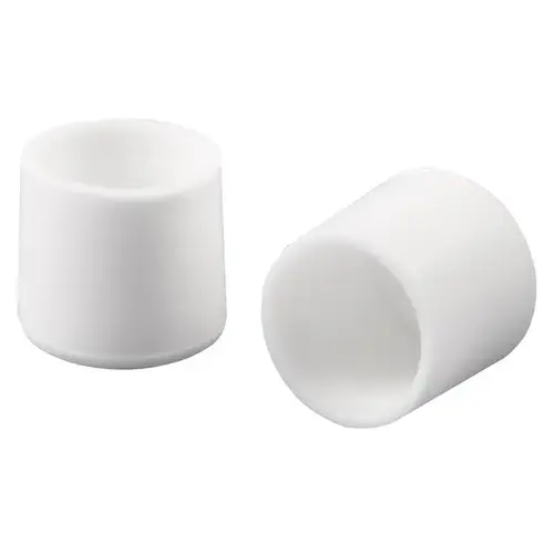 Shepherd - Floor Products 4601995N Chair & Table Tips White 3/4"