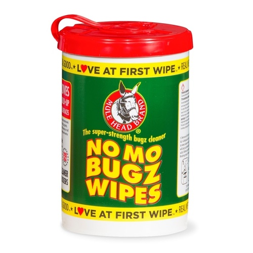 Mule Head No Mo Bugz Wipes - 72 count Canister