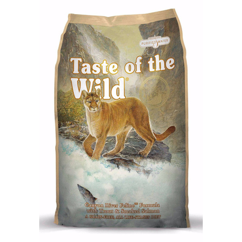 Diamond Pet Food T1998 TASTE OF THE WILD CANYON RIVER TROUT & SALMON FELINE FORMULA - 5 LB