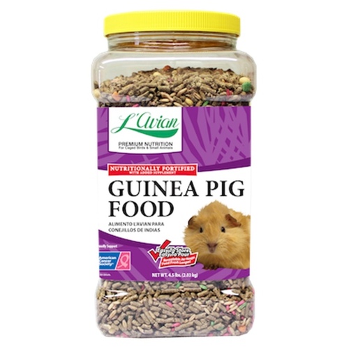 Lavian Guinea Pig Food Jar - 4.5lbs.