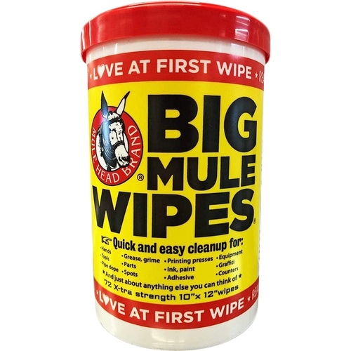 Mule Head Big Mule Wipes 20 count Display