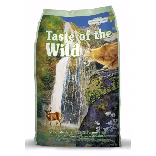 TASTE OF THE WILD ROCKY MOUNTAIN VENISON & SALMON FELINE FORMULA - 15 LB