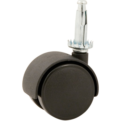 Shepherd - Floor Products 4326595N 1-3/4" Caster, Twin Stem, Black