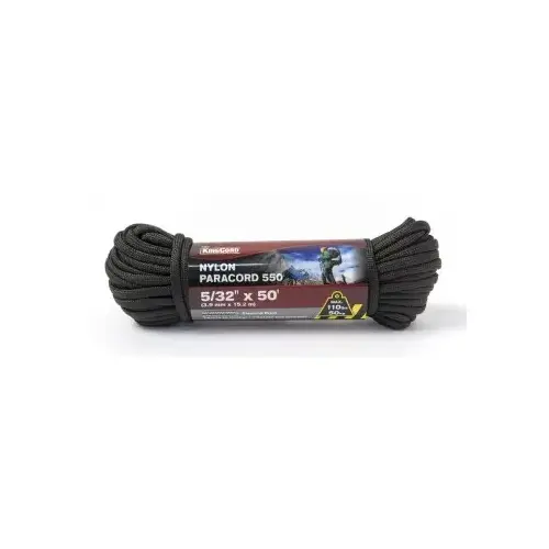 SecureLine Military Grade Paracord - Gray 5/32" x 50'