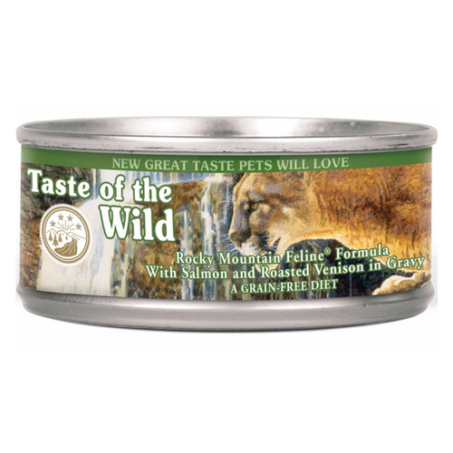 TASTE OF THE WILD ROCKY MOUNTAIN SALMON FELINE FORMULA - 3 OZ CAN - pack of 24