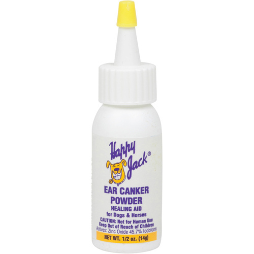 Happy Jack 1057 Ear Canker Powder for Dogs 0.5-oz