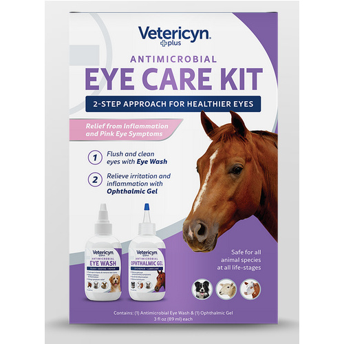 Innovacyn 851038 Vetericyn Plus Antimicrobial Eye Care Kit