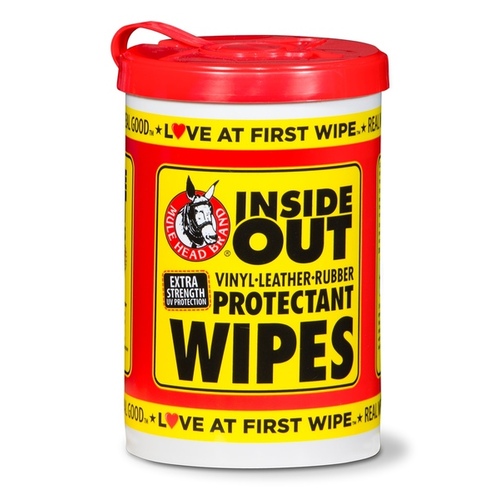 TW Pelton Co IO-W Mule Head Inside Out Wipes - 72 count Canister