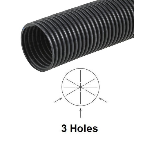 ADVANCED DRAINAGE SYSTEMS 04020010FL Pipe Leach Bed Perforated 3Hole 4