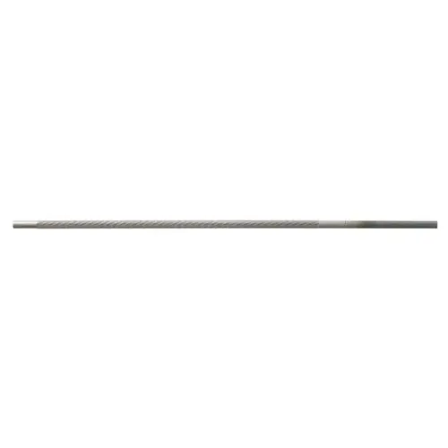 6" x 1/8" Round Chainsaw File, Knurl Cut