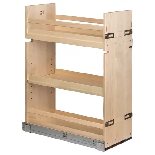 Base Pull-Out Organizer, Solid Maple 7 3/8" Century Signature Series, 178 mm (7 3/8") width