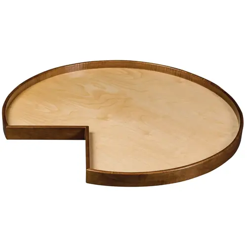 Lazy Susan, Pie Cut, 2 Shelf Set, Magnum Series 28" Walnut Creek Collection, 28" diameter