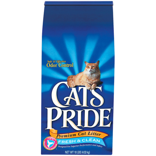 Oil Dri 01610 Cat's Pride Cat Litter Clay Fresh & Clean 10-lbs