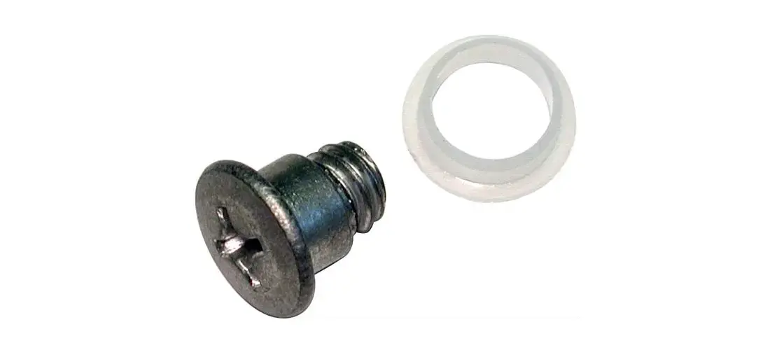 Barton Kramer Silver Aluminum Bolt 0.43 in. H X 0.31 in. W X 1/2 in. L 1 pk Barton Kramer Silver Aluminum Bolt 0.43 in. H X 0.31 in. W X 1/2 in. L 1 pk