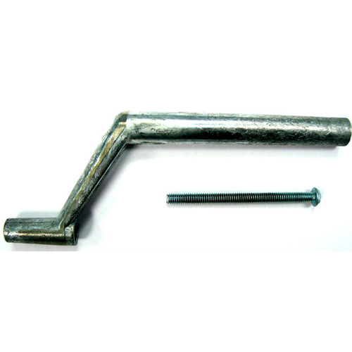 Crank Handle Silver Zinc Crank Silver