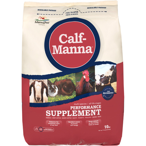 MANNA PRO PRODUCTS LLC 1000103 Calf-Manna Ultimate Performance Supplement 10 Lb. Bag