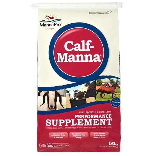 MANNA PRO PRODUCTS LLC 1000104 Calf-Manna Ultimate Performance Supplement 50 Lb. Bag