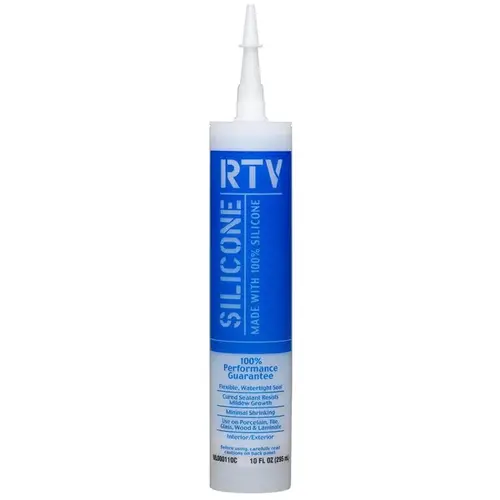 Contractor RTV Silicone Sealant 10oz - White - pack of 12