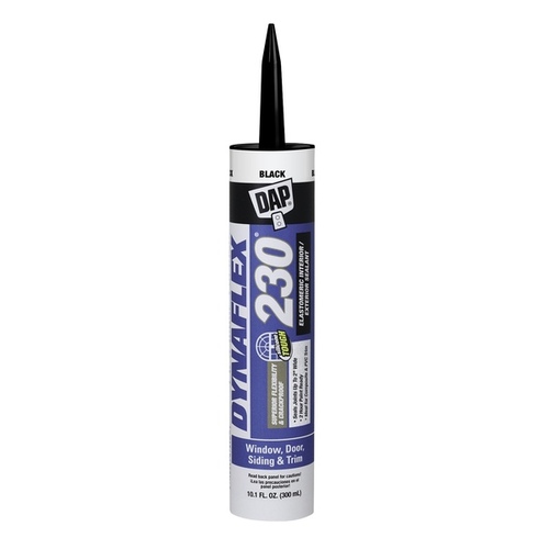 Premium Sealant, Black, 1 day Curing, 40 to 100 deg F, 10.1 oz Cartridge