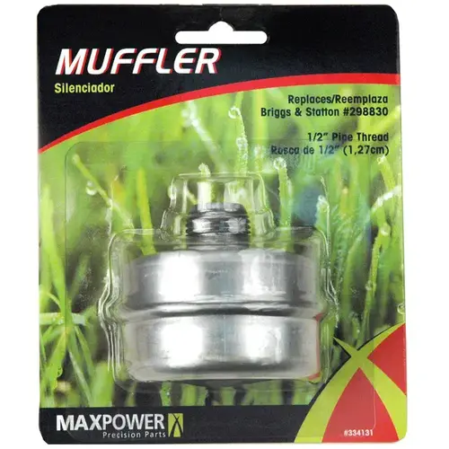 Maxpower 334131 1/2-Inch Round Briggs and Stratton Muffler