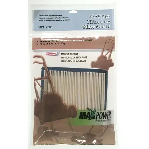 Maxpower 334300 Briggs and Stratton Air Filter